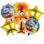 Inside Out Foil Balloon Set Kids Birthday Party Decoration 5pcs 10pcs 33
