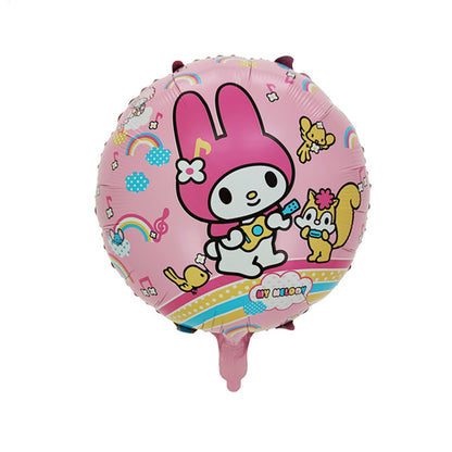 Sanrio Kuromi Melody Foil Balloons Birthday Party Decoration 5pcs 21
