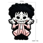 20pcs Silicone Focal Beads Clown Character Sitting Pose