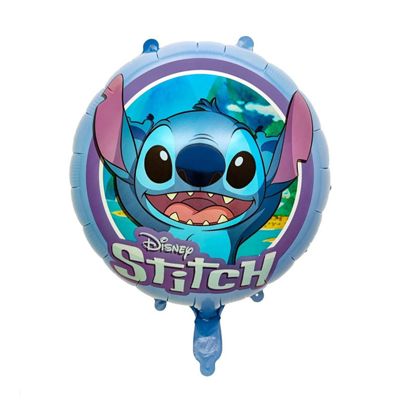 Stitch Foil Balloons Party Decoration Set 5pcs 18