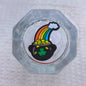 20Pcs Silicone Focal Beads Lucky Grass Rainbow Pot Drum and Hen Design 9