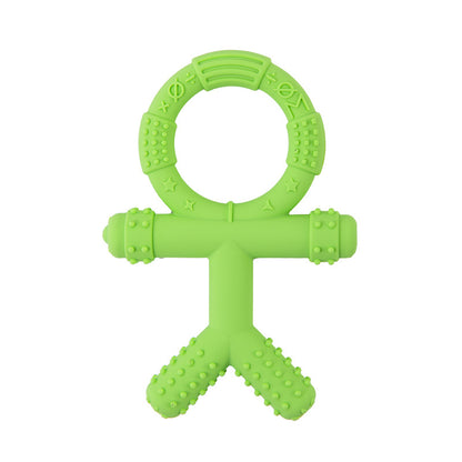 Humanoid Silicone Teething Toy Baby Teether 2 Pcs Set 6