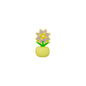 20Pcs Silicone 3D Focal Beads Colorful Potted Plant Flower Design 9