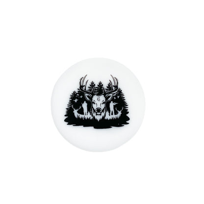 20pcs Silicone Focal Beads Animal and Nature Printing Designs 5