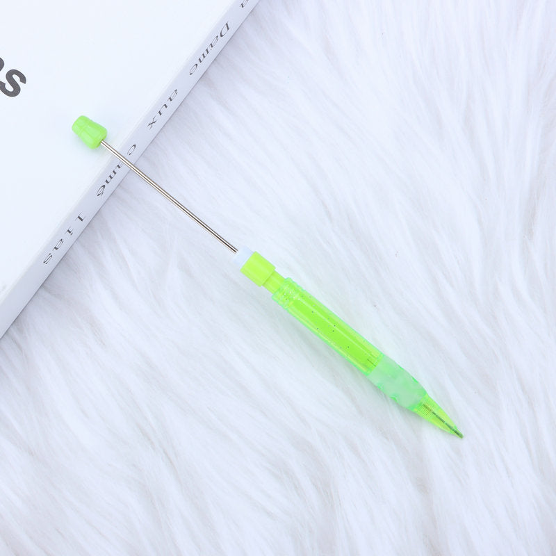 Beadable Automatic Pencil Plastic DIY Craft Supplies 0.5mm 12