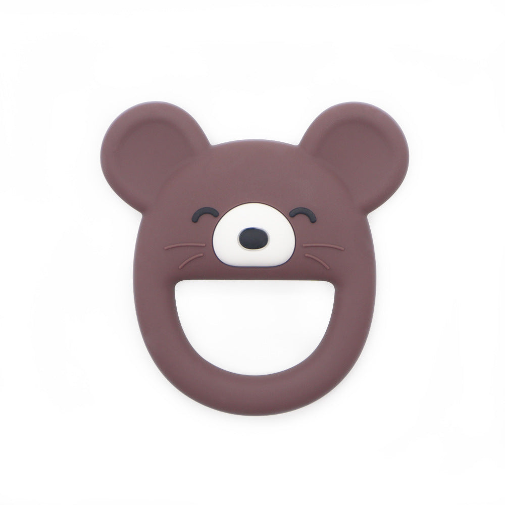 Silicone Baby Teething Toy Mouse Shape 10 Pieces Set 9