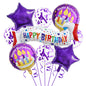 Happy Birthday Foil Balloon Set Kids Party Decoration 8