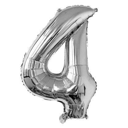 32-Inch Number Foil Balloons Party Decoration 5pcs 30