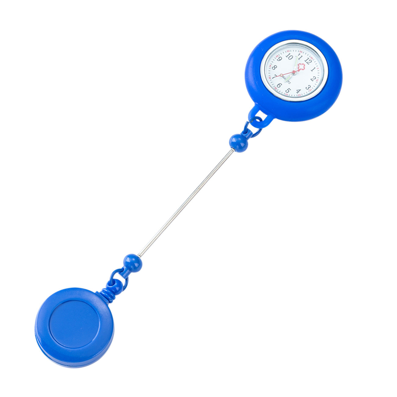 Beadable Glow In The Dark Pocket Watch Silicone DIY Nurse Doctor Gift 5
