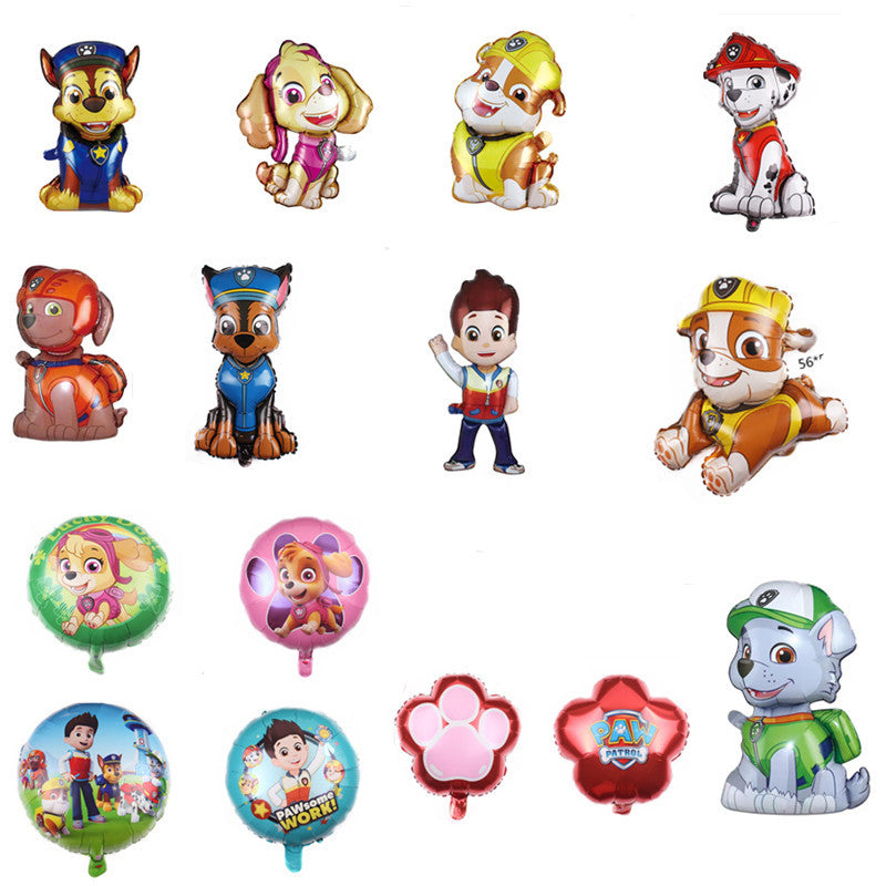 Paw Patrol Foil Balloons Party Decoration Set 50pcs