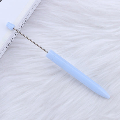 Long Creative Plastic Beadable Ballpoint Pens DIY Craft Supplies 23