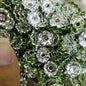 50pcs 12mm Rhinestone Wavy Spacer Beads DIY Jewelry Making 13
