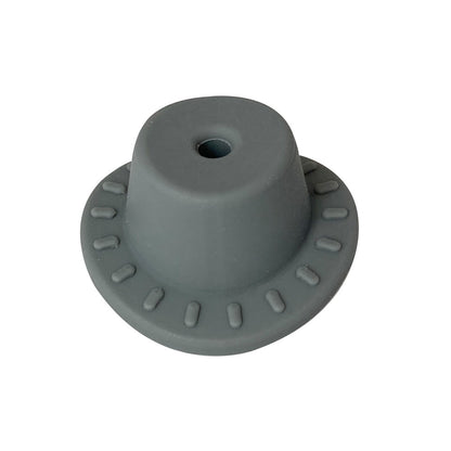 20pcs Silicone Focal Beads Hats Round Brim Design 5