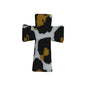 20pcs Silicone Focal Beads Printed Cross With Varied Color Patterns 5