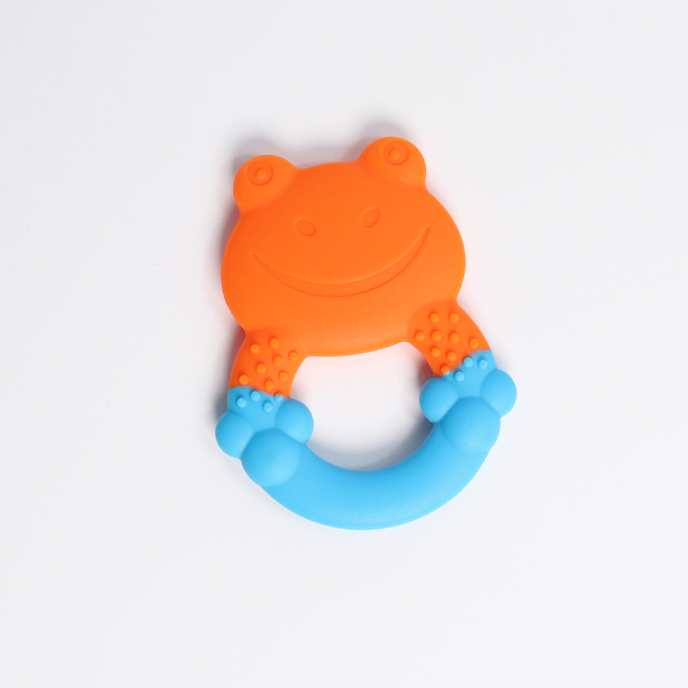 Frog Silicone Teething Toy Baby Teether 3 Pack 4