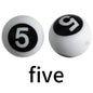 50pcs 15mm Silicone Number Beads Printed Design 11