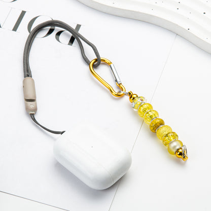 Beadable Carabiner Keychain Metal DIY Craft Supplies 5.4g 2