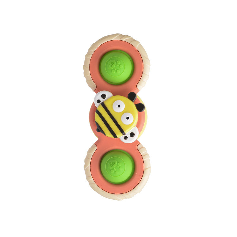 Insect Suction Cup Spinner Bath Toy Plastic Set of 3 2