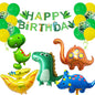 Cartoon Dinosaur Foil Balloon Set Children Birthday Party Decoration