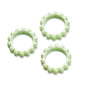 10Pcs 42mm Balsam Pear Ring Lace Acrylic Beads UV Scratch Resistant 11
