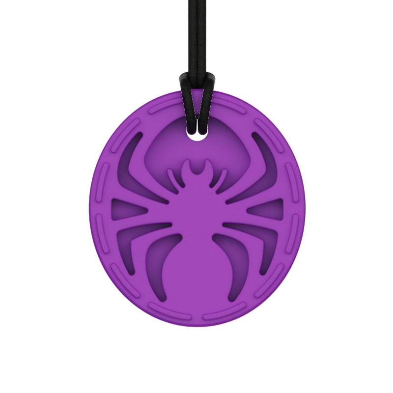 Silicone Spider Pendant Baby Sensory Teething Necklace 8