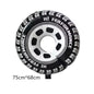 Racing Car and Tire Foil Balloon Set Birthday Party Decoration 5pcs 10