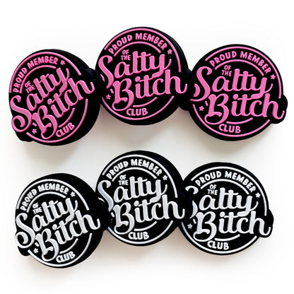 20Pcs Silicone Focal Beads Proud Member Club Raised Lettering 3