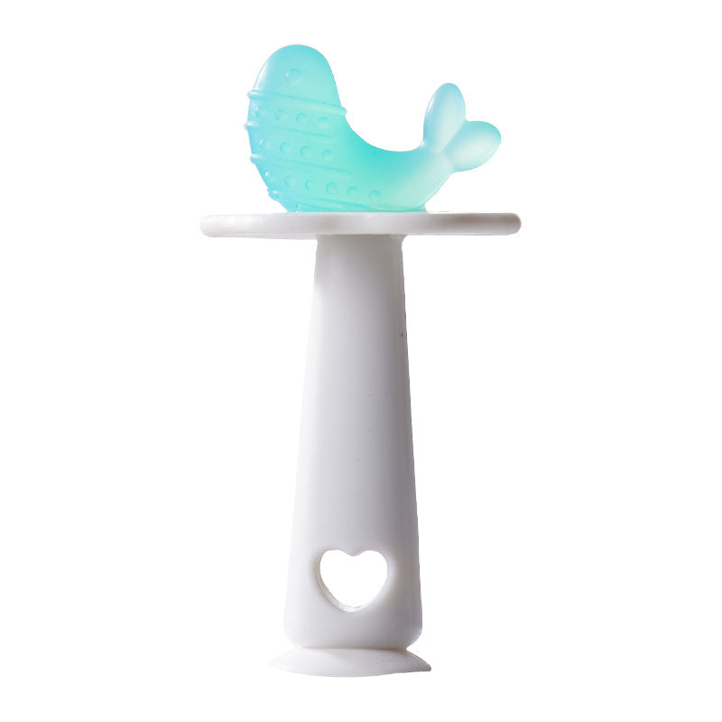Strawberry and Dolphin Silicone Teething Toy for Baby 5