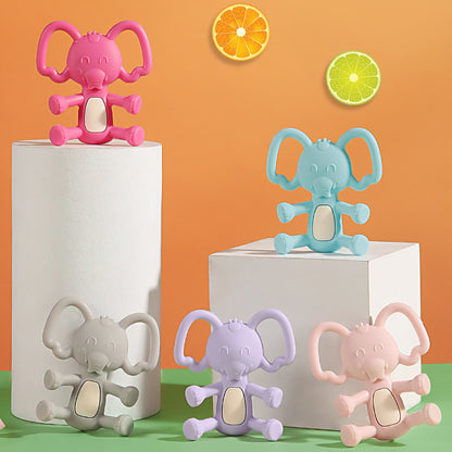 Elephant Silicone Baby Teething Toy 2 Pack