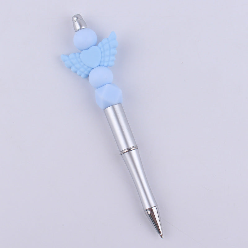 Angel Silicone Beaded Pens Handmade Gift Office School Supplies 4