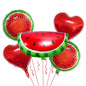 Summer Fruit Foil Balloons Birthday Party Decoration Set 5pcs 3