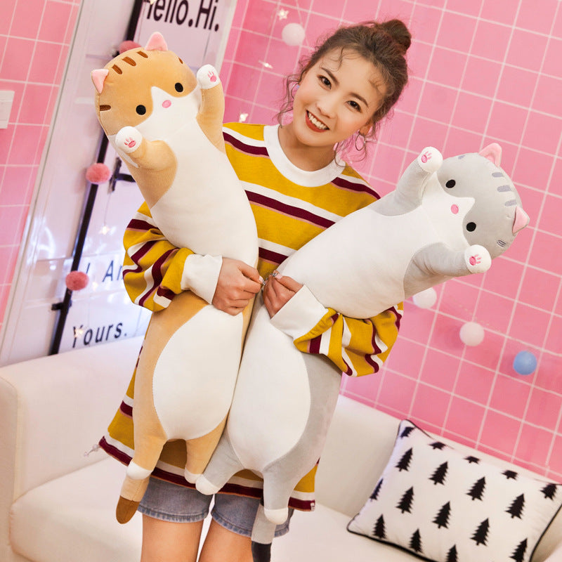 Long Cat Plush Pillow Stuffed Animal Soft Toy 50cm to 130cm 3