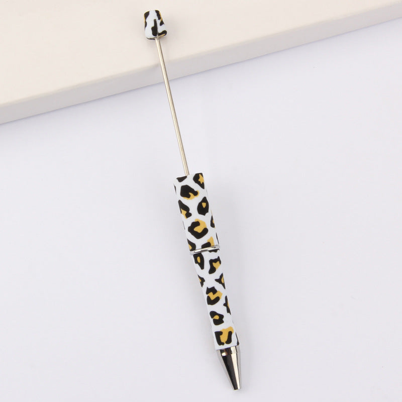 Printed Pattern Beadable Ballpoint Pens DIY Craft Supplies 56