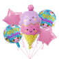 Cute Ice Cream and Candy Foil Balloon Set Birthday Party Decoration 5pcs 2