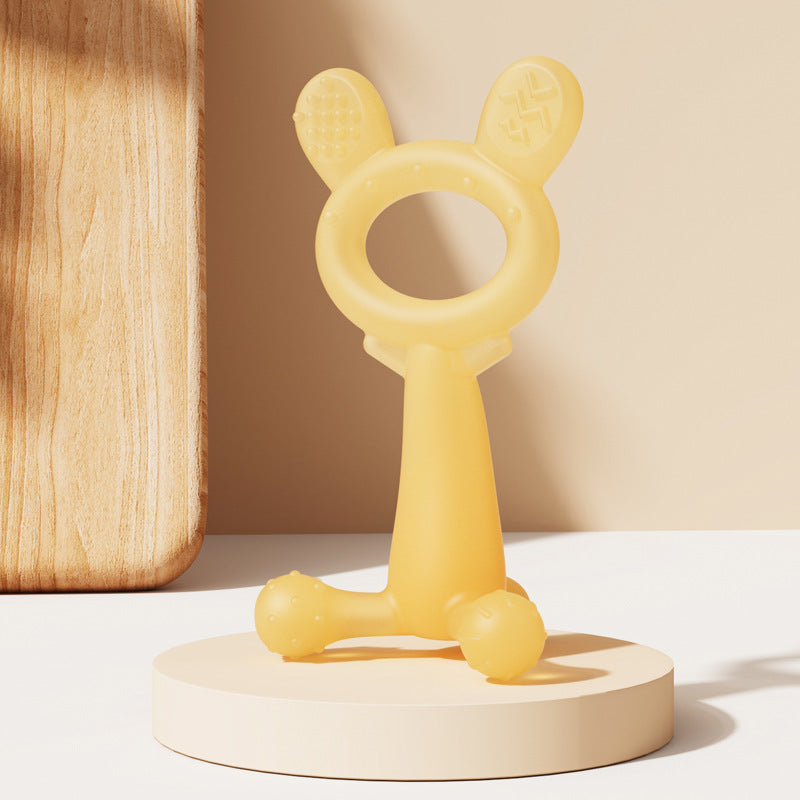 Silicone Rabbit Shape Teething Toy for Baby 11.5cm 2 Pack 6