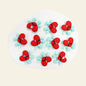 Silicone Focal Beads Heart Character Legs and Arms Design 9
