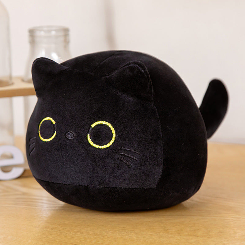 Black Cat Plush Pillow Stuffed Animal Soft Doll 10-70cm 6