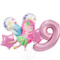 Elf Fairy Princess Foil Balloon Set Birthday Party Decoration 12