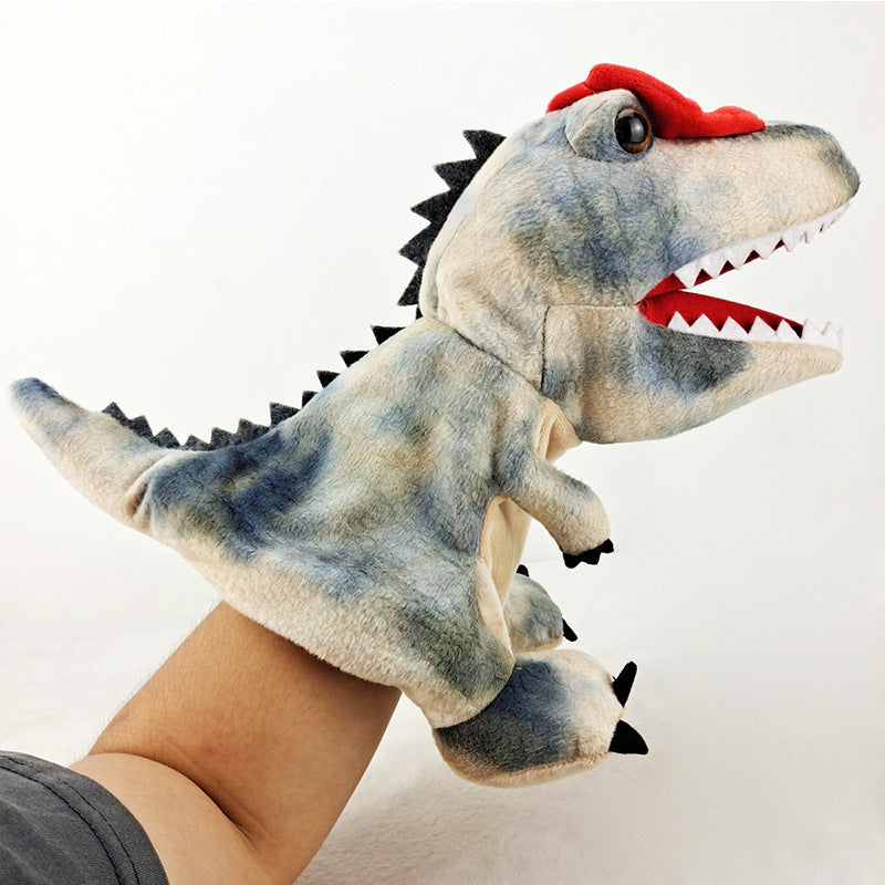 Plush Dinosaur Hand Puppet Soft Toy with Openable Mouth 25cm 4