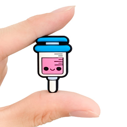 20pcs Silicone Focal Beads Syringe Design Front Facing 4