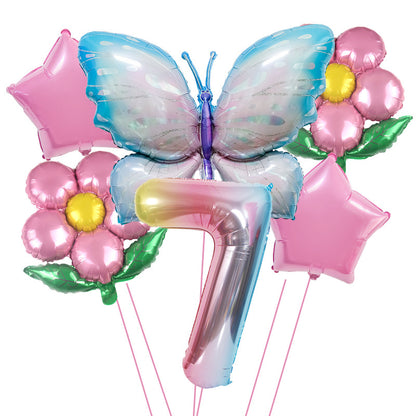 Butterfly Foil Balloon Set Birthday Party Decoration 40 Inch 27