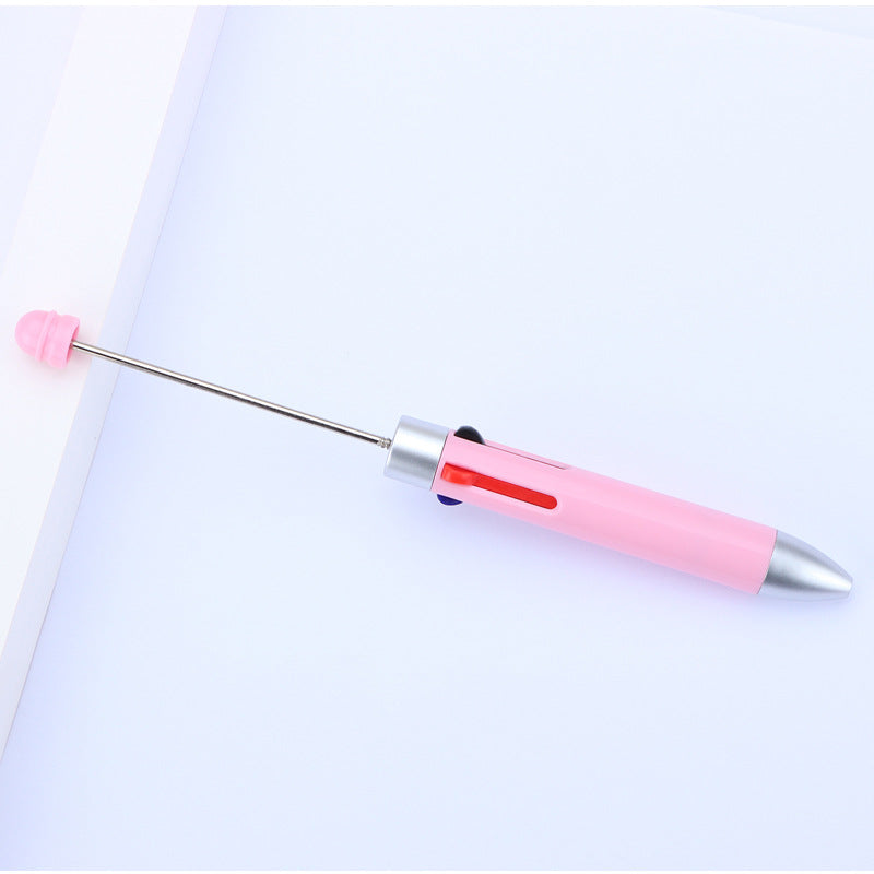 Four-Color Beadable Ballpoint Pens Bullet Tip 1.0mm DIY Craft Supplies 17