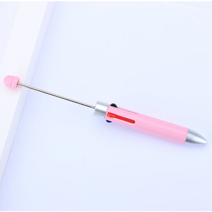 Four-Color Beadable Ballpoint Pens Bullet Tip 1.0mm DIY Craft Supplies 17