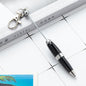 Portable Metal Beadable Pen Keychain Ballpoint Pens DIY Craft Supplies 17