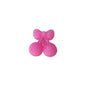 20Pcs Silicone 3D Focal Beads Cherry Glitter Solid Glow In The Dark 7
