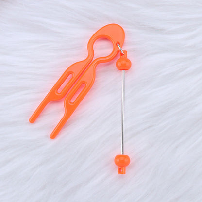 Beadable U Shaped Updo Resin Comb DIY Hair Accessory Craft Supplies 11