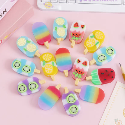 Ice Cream Novelty Eraser Set 4 pcs Sweet Summer Theme 3