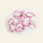 Silicone Focal Beads Cloud Rainbow Holding Heart Accents 8