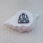 20Pcs Silicone Focal Beads Designer Handbag Pattern with Floral Detail 7