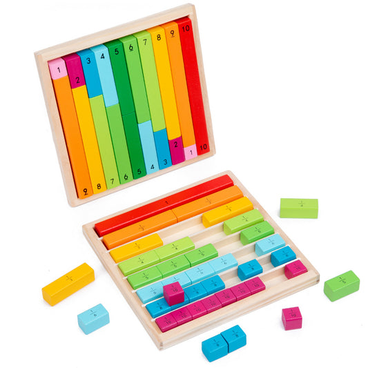 Wooden Montessori Toys Decimal Stick Educational Toy